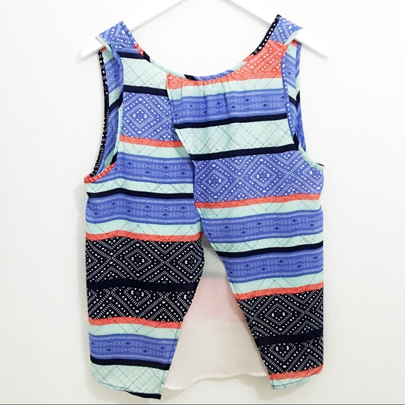 Lush Open Back Tank Top - Picture 2 of 3